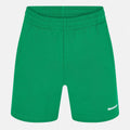 Green adidas Originals bermuda shorts with elastic waistband and side logo mark