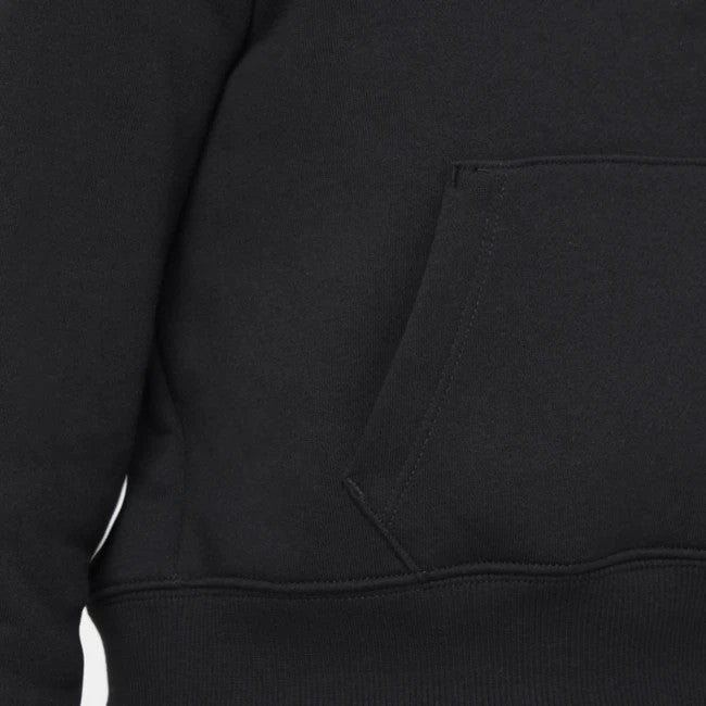 Nike NSW Air Hoodie Girls Black French Terry Long Sleeve Cropped Active GBO19