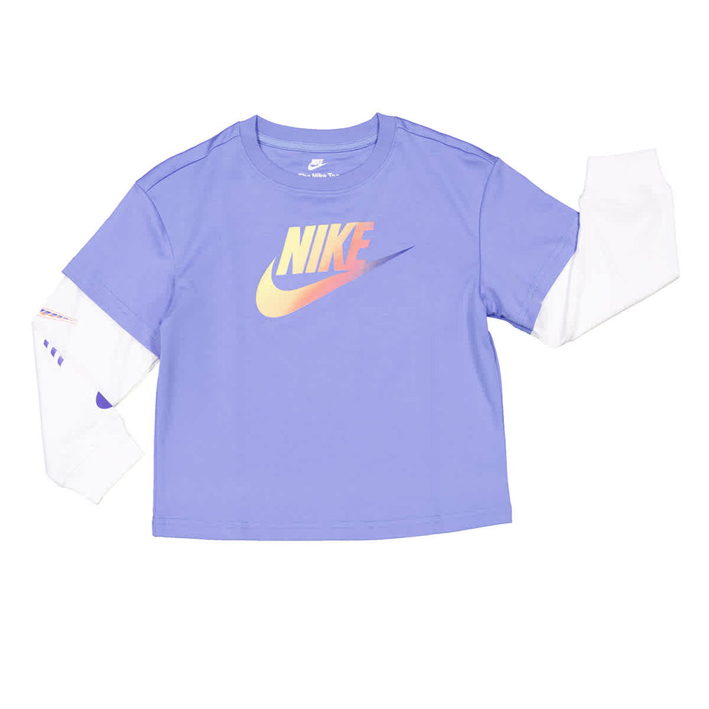 Nike Kids Cotton Long Sleeve T-Shirt