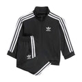 Adidas Originals infants Firebird Adicolor tracksuit in vibrant colors, designed for babies and toddlers aged 0-24 months.