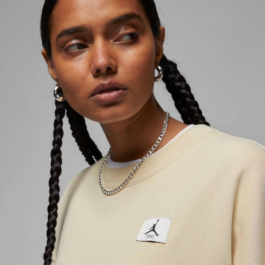 Women's Flight Fleece Crewneck Top In Beach