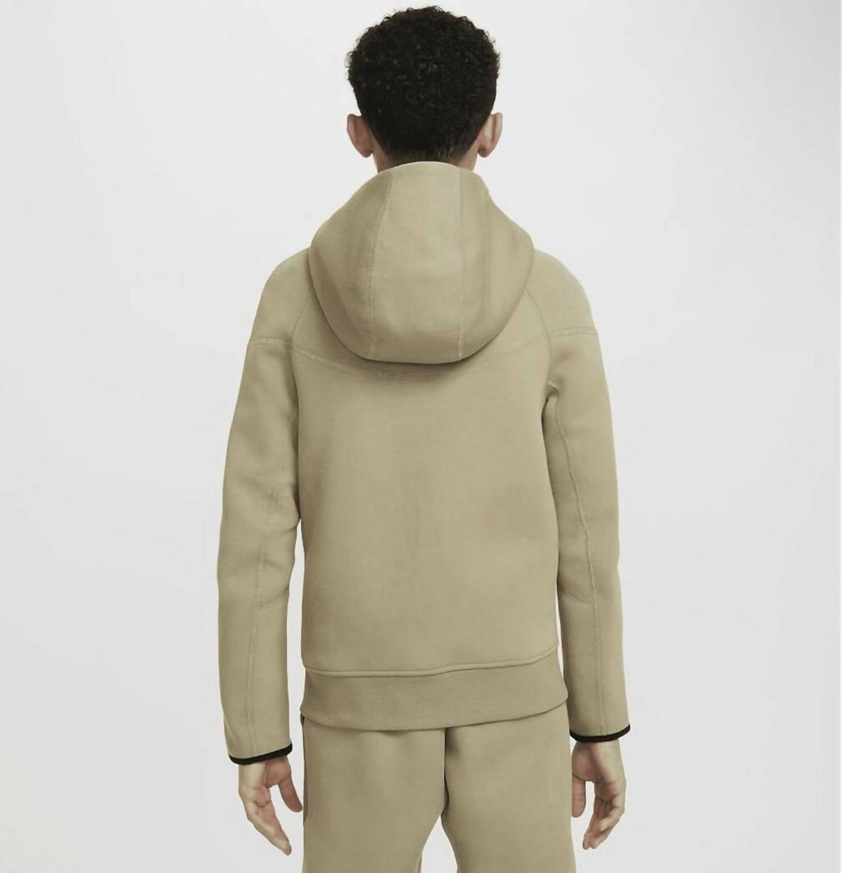 Sportswear Tech Fleece Windrunner Full Zip Hoodie In Neutral Olive/black