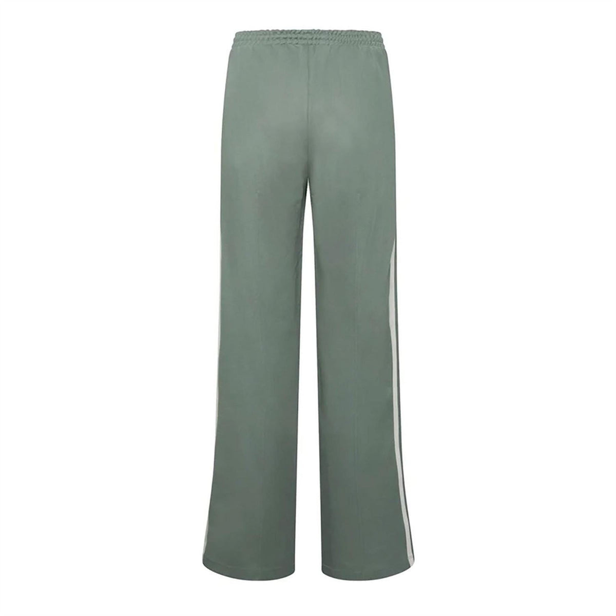adidas Originals Beckenbauer track pants, green with straight legs and elastic waistband