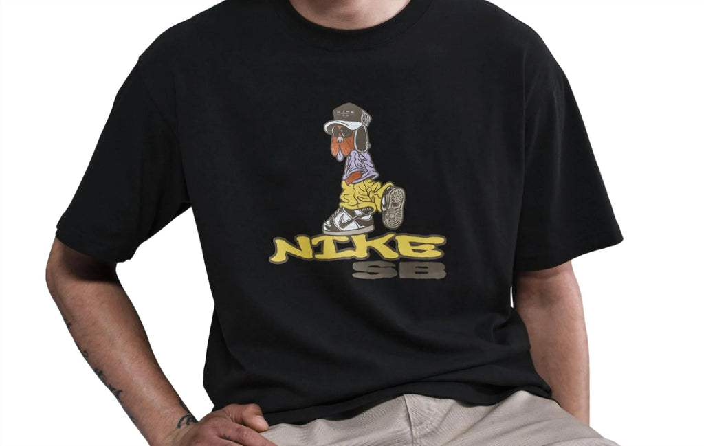 Men's Sb Max Dog Skate Shirt In Black