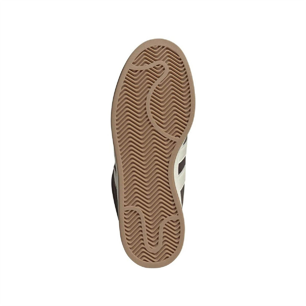 Adidas Originals Campus 00s outsole, textured brown rubber sole with zigzag tread pattern