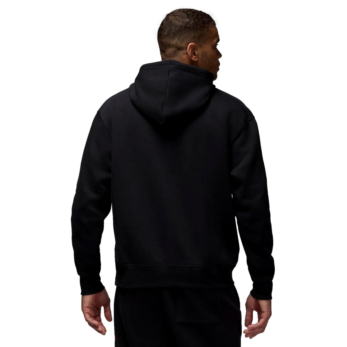 Men's Nike Jordan Essentials Fleece Hoodie Black/Gym Red/Gym Red FD7545-013
