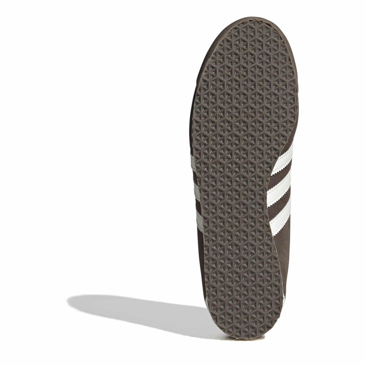 Brown rubber outsole for Italia 70s sneaker with textured tread and side stripe