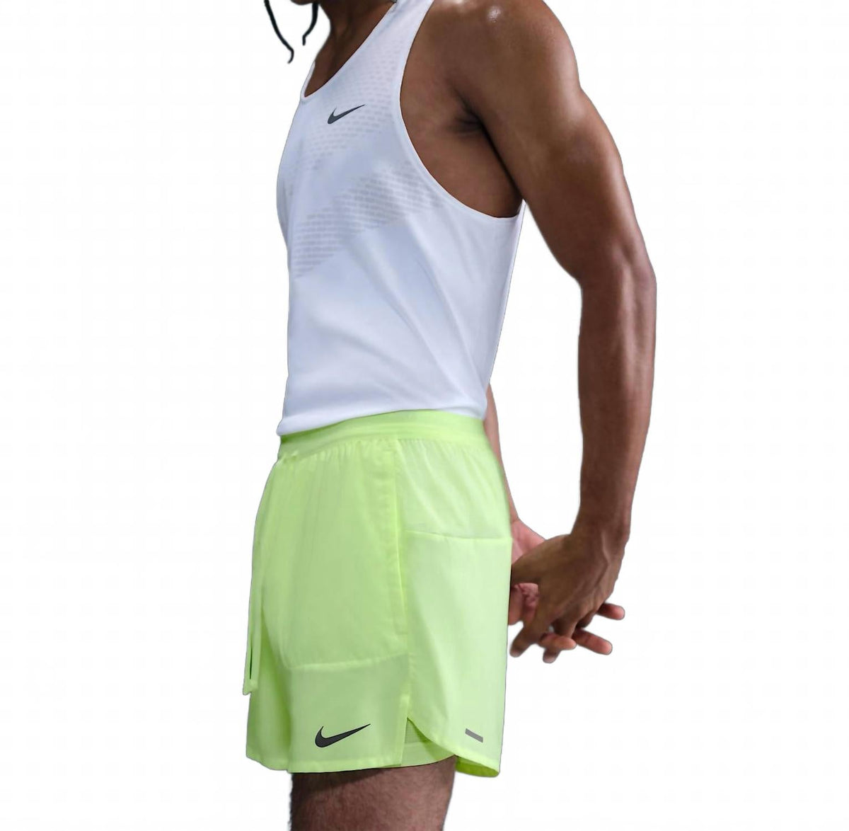 Dri-Fit 5" 2-In-1 Running Shorts In Barely Volt
