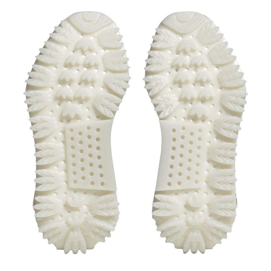 adidas Originals NMD_S1 women's sneakers, white spiked rubber outsole bottoms