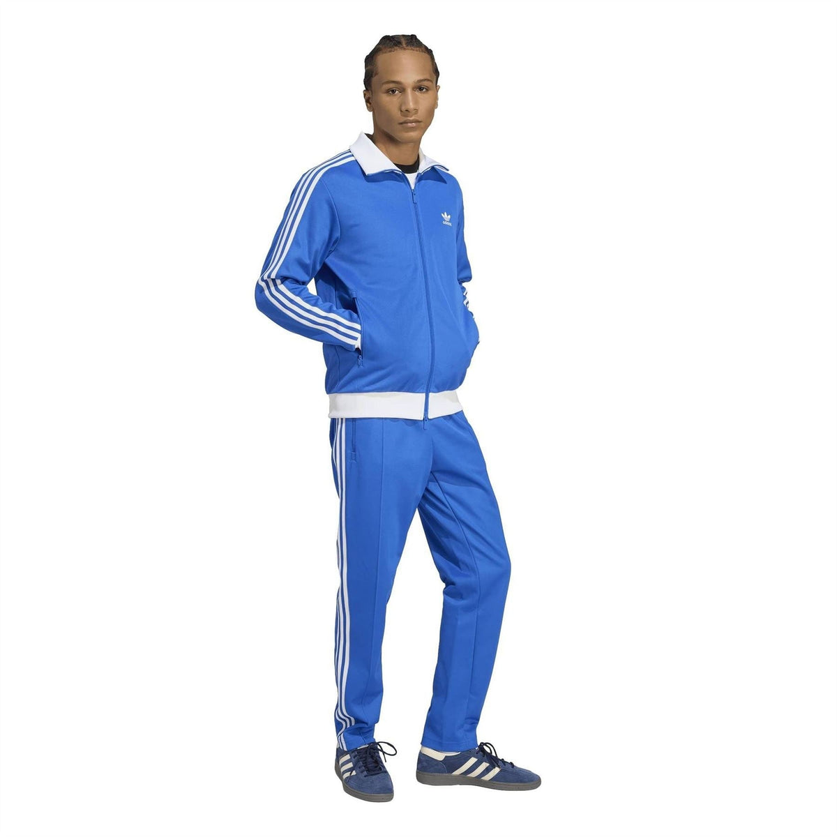 adidas Originals Adicolor Classics track top in vibrant color, featuring sporty design and logo branding, part of the adidas tracksuit collection