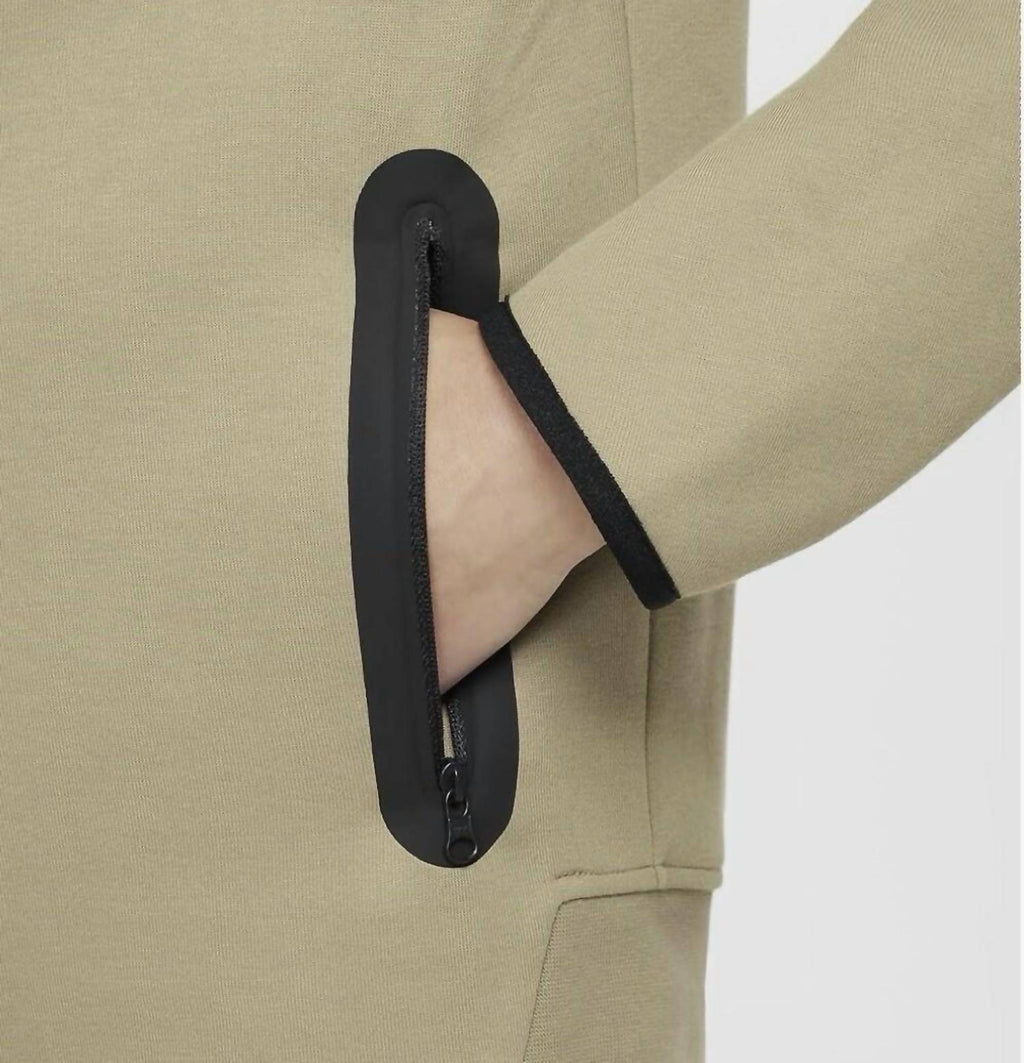 Sportswear Tech Fleece Windrunner Full Zip Hoodie In Neutral Olive/black