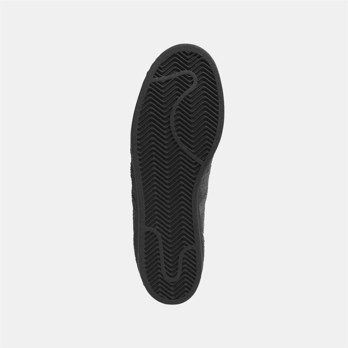Black rubber outsole tread pattern for low-top sneaker