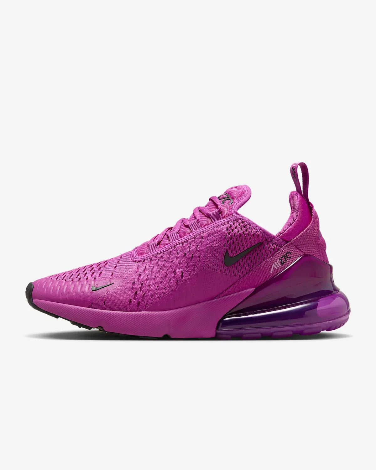 Nike Air Max 270 AH6789-501 Purple Lace Up Lifestyle Shoes RHS6979