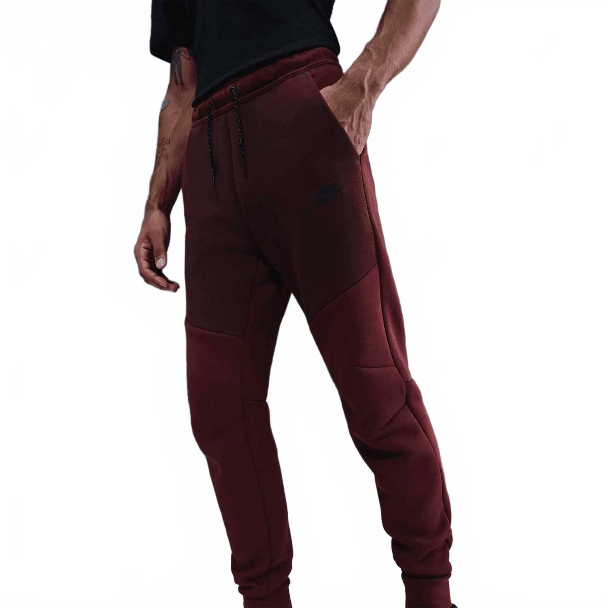 Tech Fleece Windrunner Joggers In Maroon