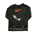 Nike Boys Black Basketball Court Athletic Top