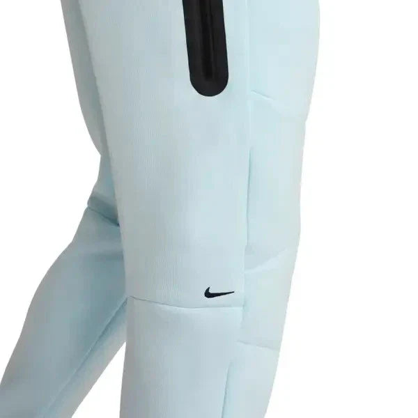 Men's Nike Tech Fleece Jogger Pants  Glacier Blue Drawstring Waist KFC465