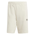 adidas Originals Essentials shorts, Wonder White, elastic waist and side pockets