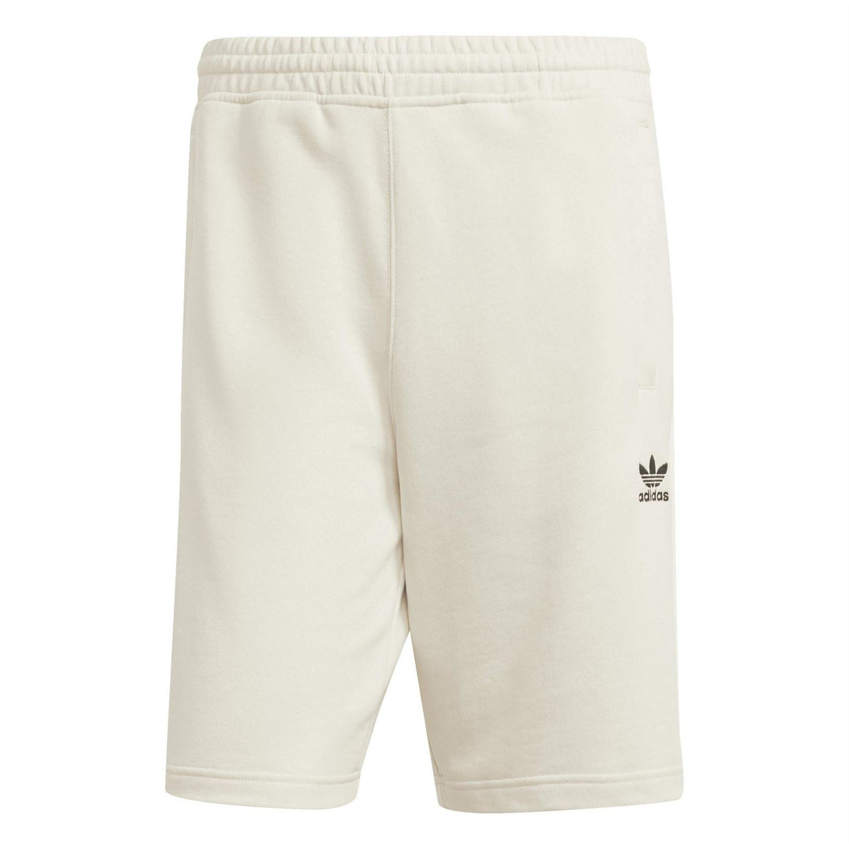 adidas Originals Essentials shorts, Wonder White, elastic waist and side pockets