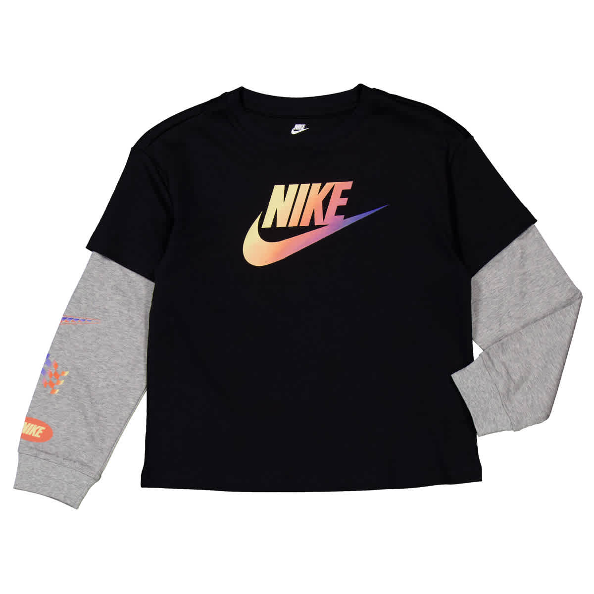 Nike Kids Layered Long-Sleeve T-Shirt