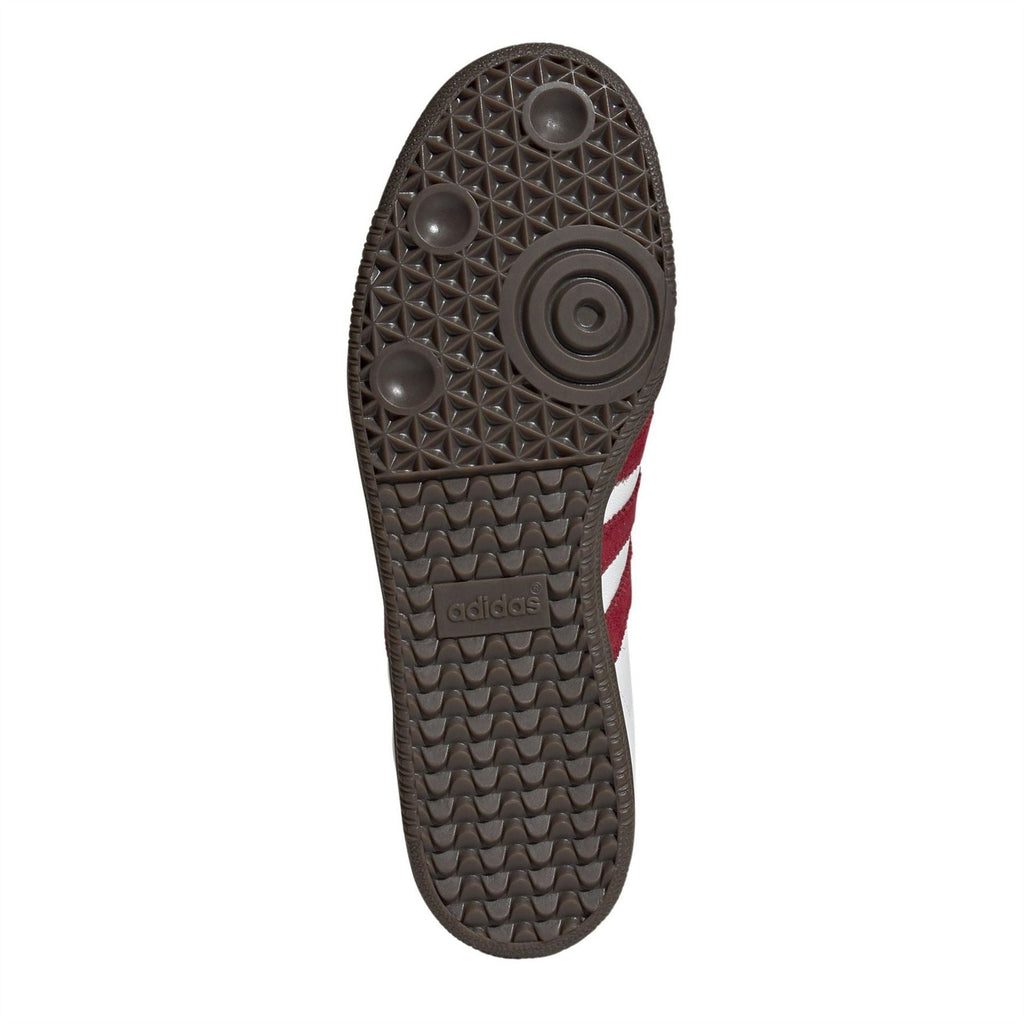 adidas Samba OG sneaker outsole, textured rubber tread with adidas mark