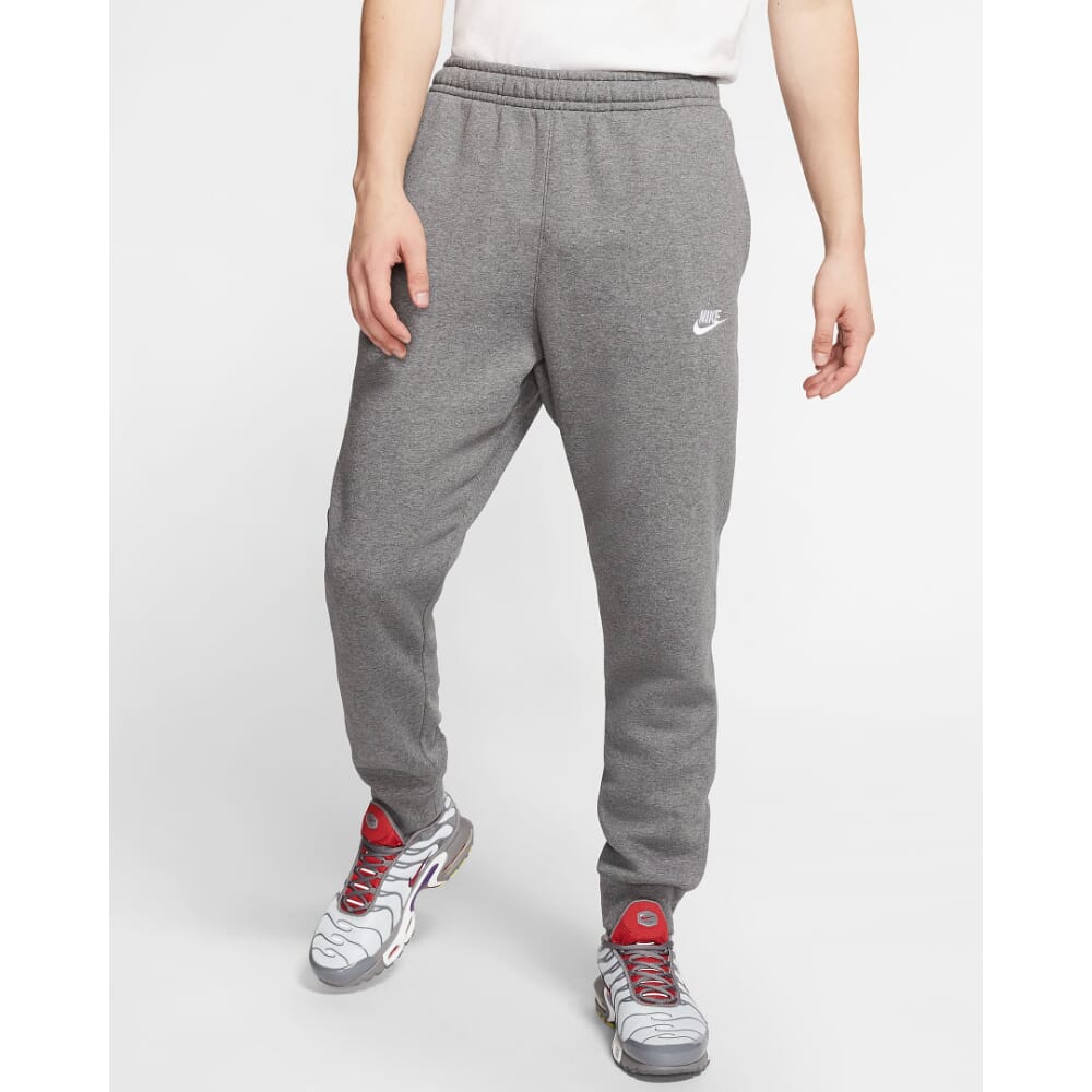Men's Nike Sportswear Club Fleece Joggers Charcoal Heather/Anthracite/White BV2671-071