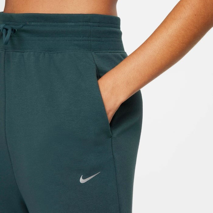 Women's Nike Dri-Fit One Pants Deep Jungle Drawstring Waist Jogger FTS518