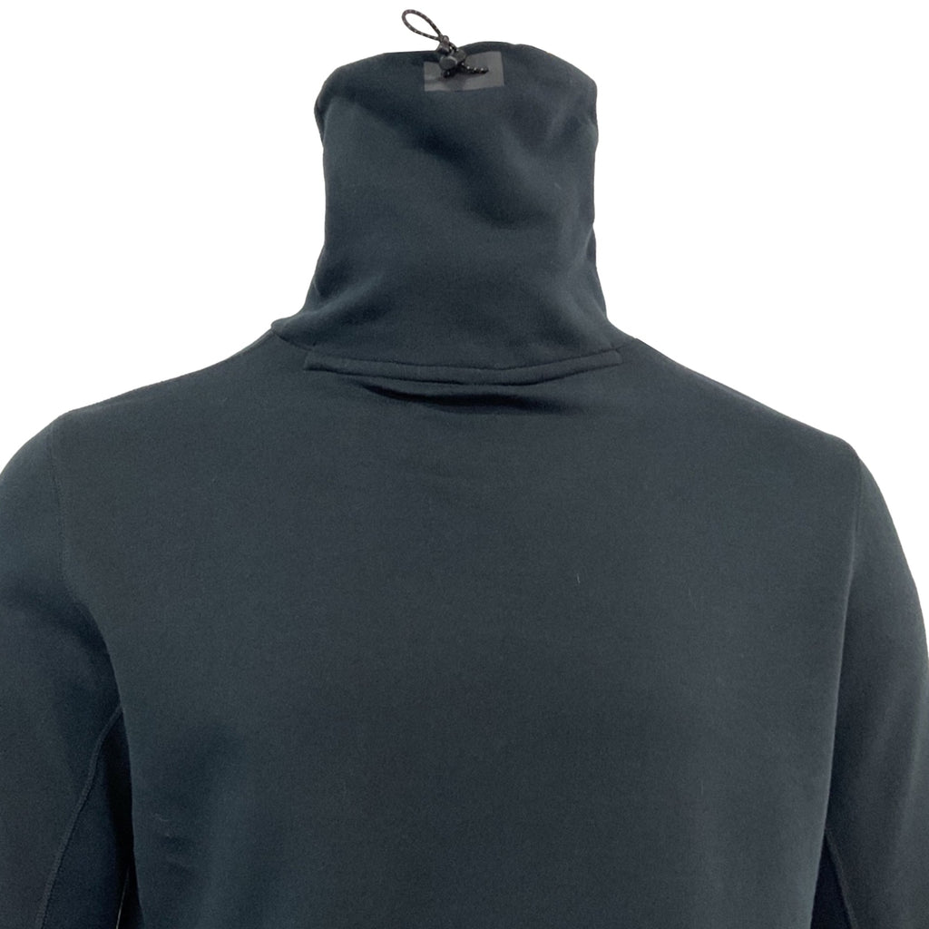 Nike Turtleneck Fleece Sweater in Black Cotton