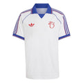 adidas Originals Bellingham Polo Shirt in navy with white accents, featuring a classic collar and embroidered logo detail