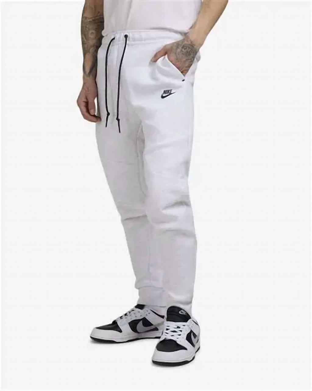 Men's Tech Fleece Joggers In Birch Heather/black