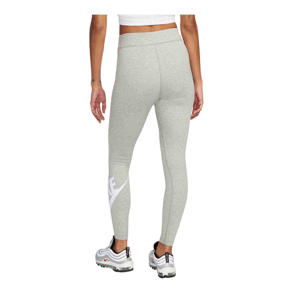 Women's Nike Sportswear Classics High-Waisted Graphic Grey Leggings