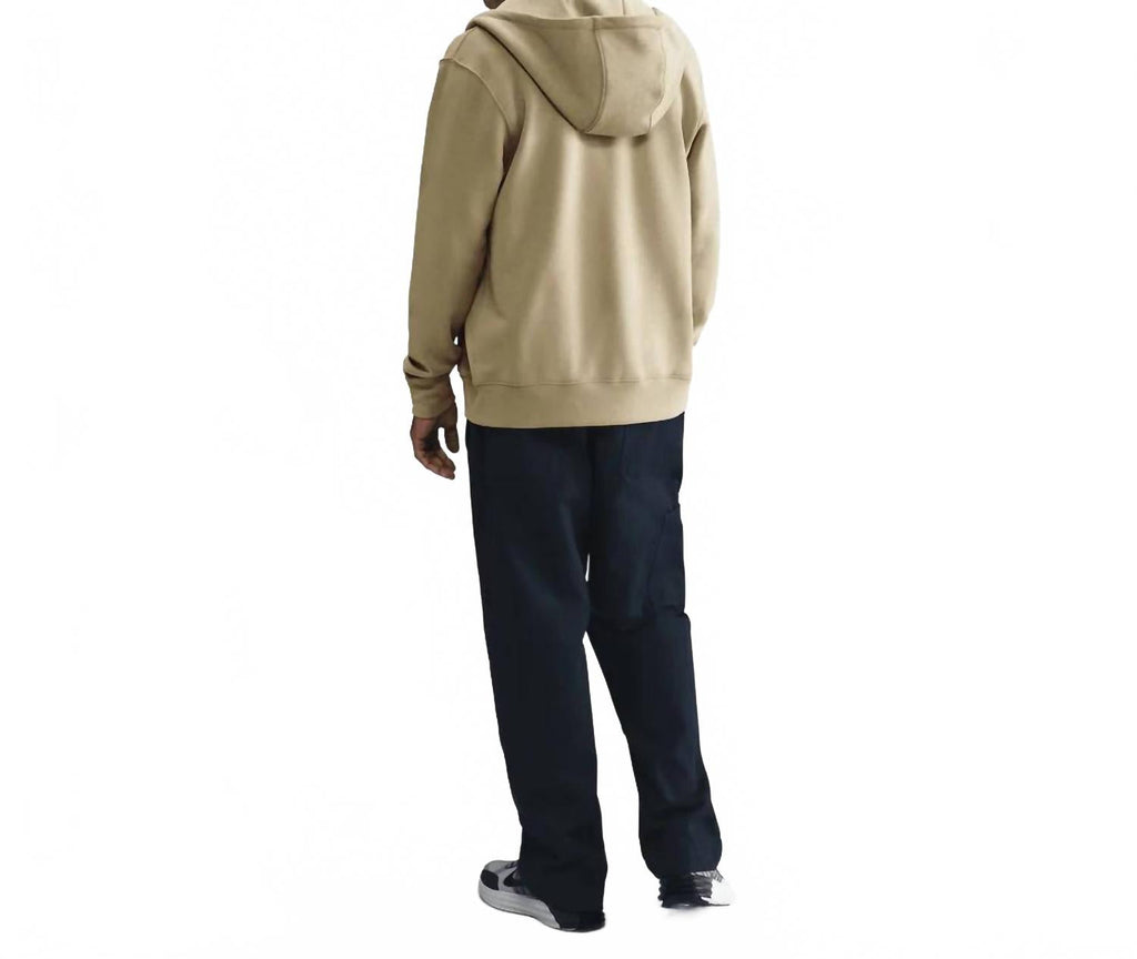 Men's Full-Zip Fleece Hoodie In Parachute Beige