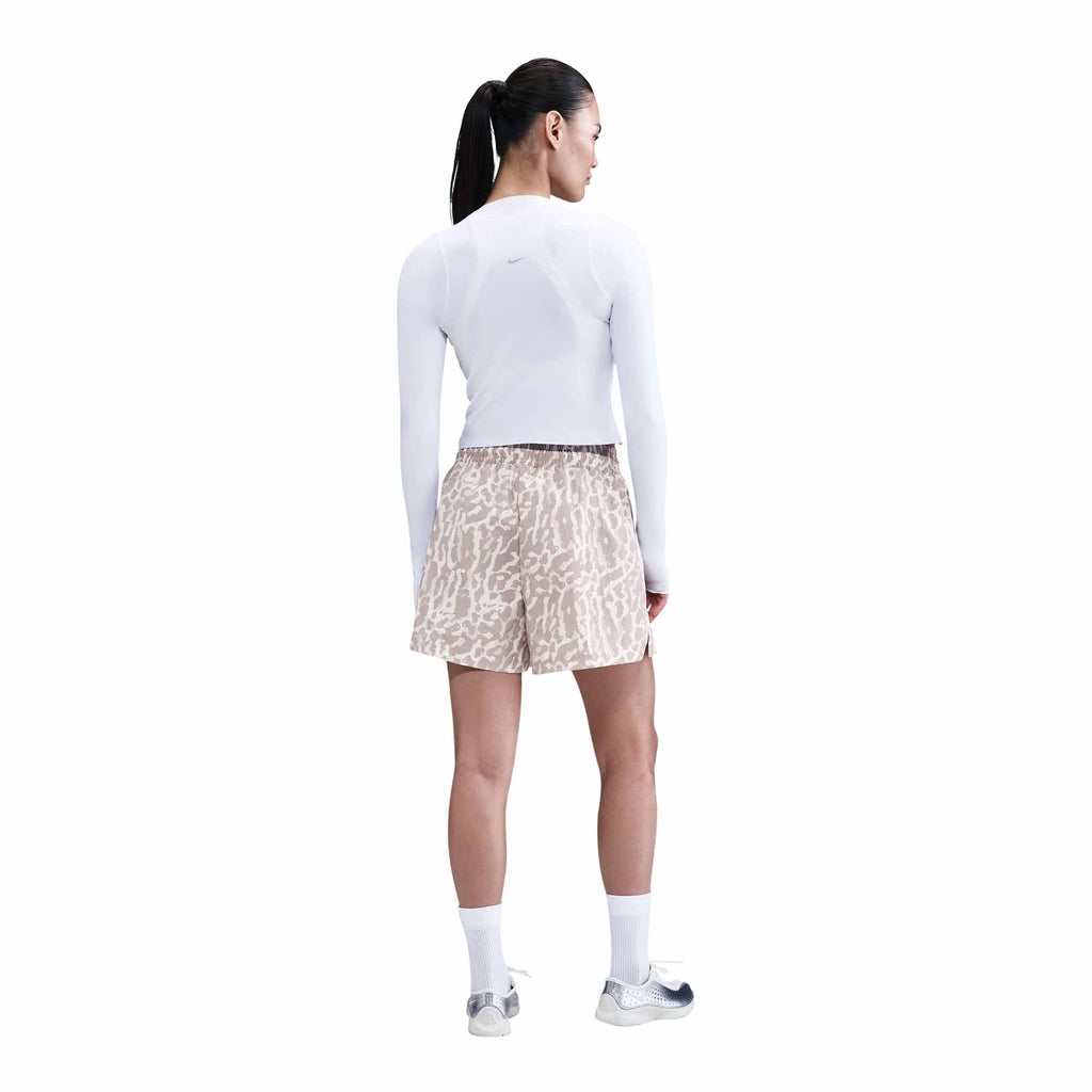 Womens W Nsw Trend Wvn Hbr Aop Short_College Grey/Sail