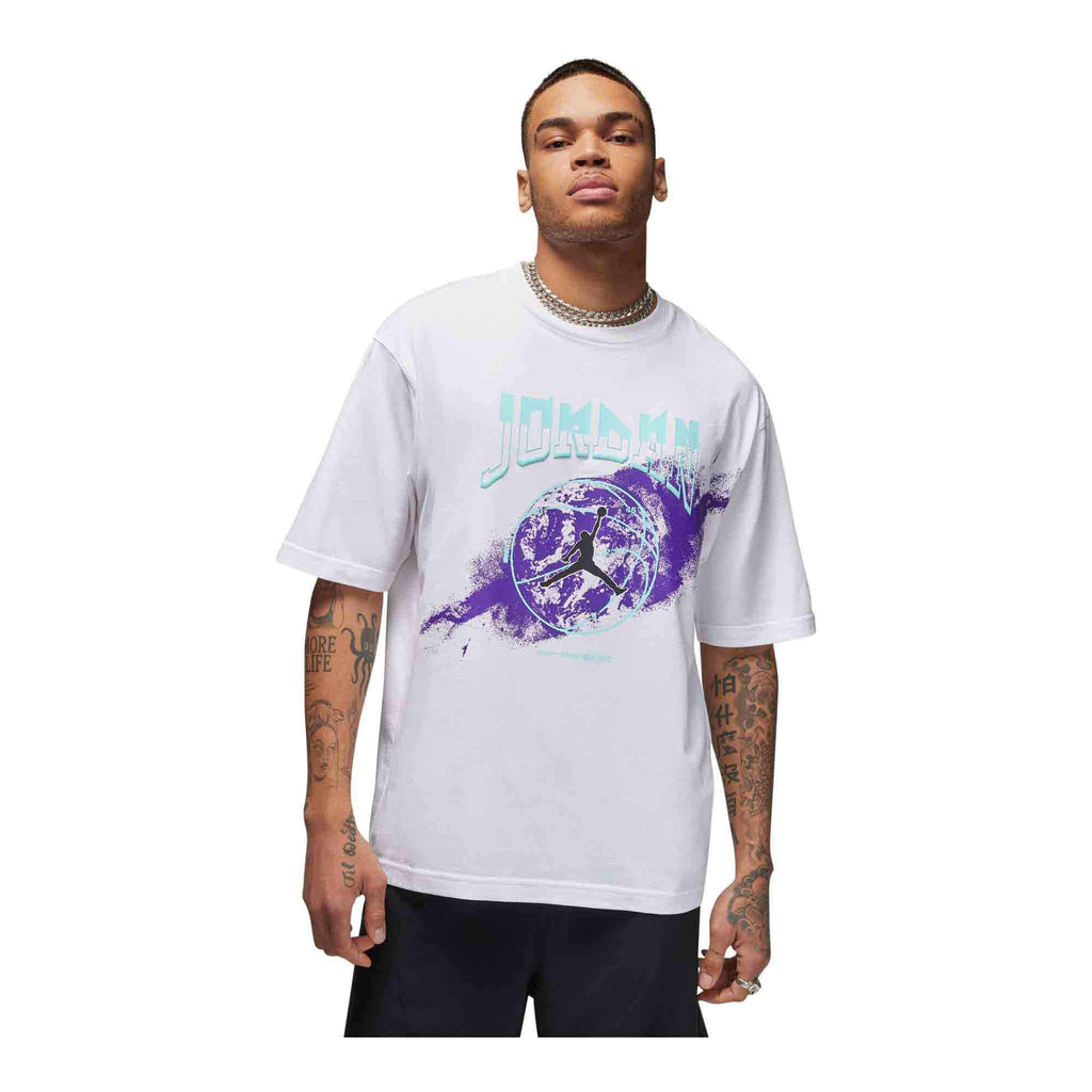 MENS JORDAN SPORT 85 GRAPHIC T SHIRT_WHITE/TROPICAL TWIST