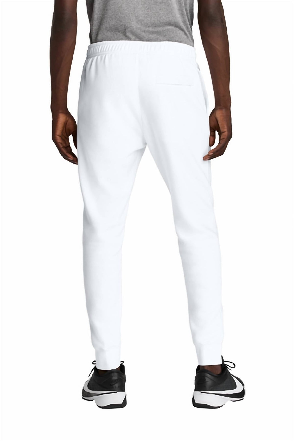 Club Fleece Jogger In White