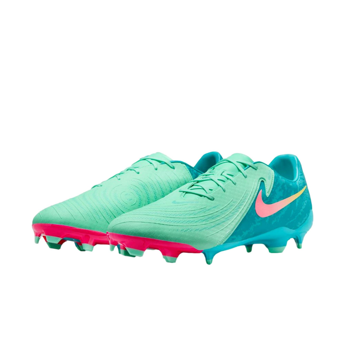 Men's Nike Phantom GX II Academy LV8 FG/MG Green / Black FJ2553-300