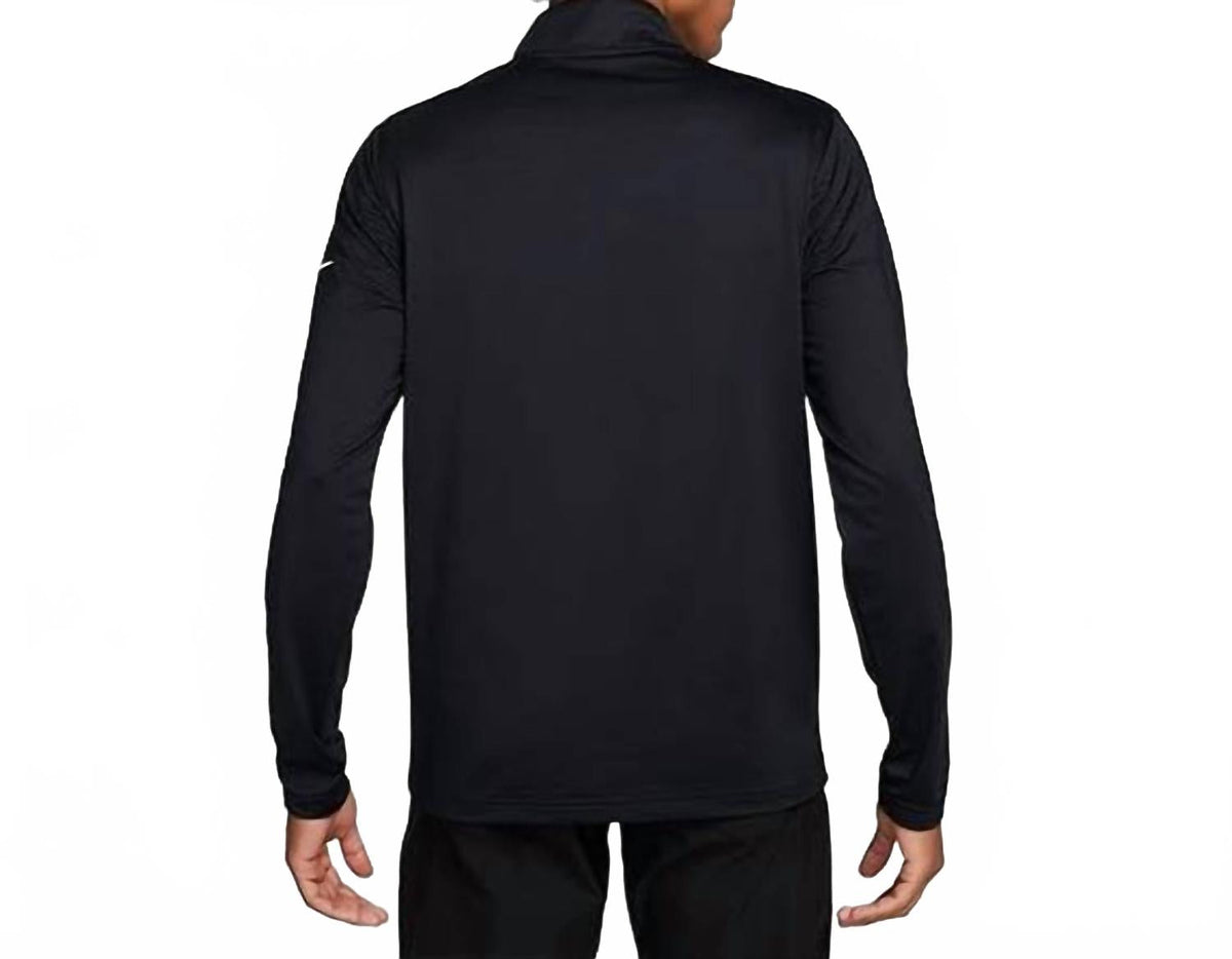 Men's Dri-Fit Victory Golf 陆 Zip Top In Black