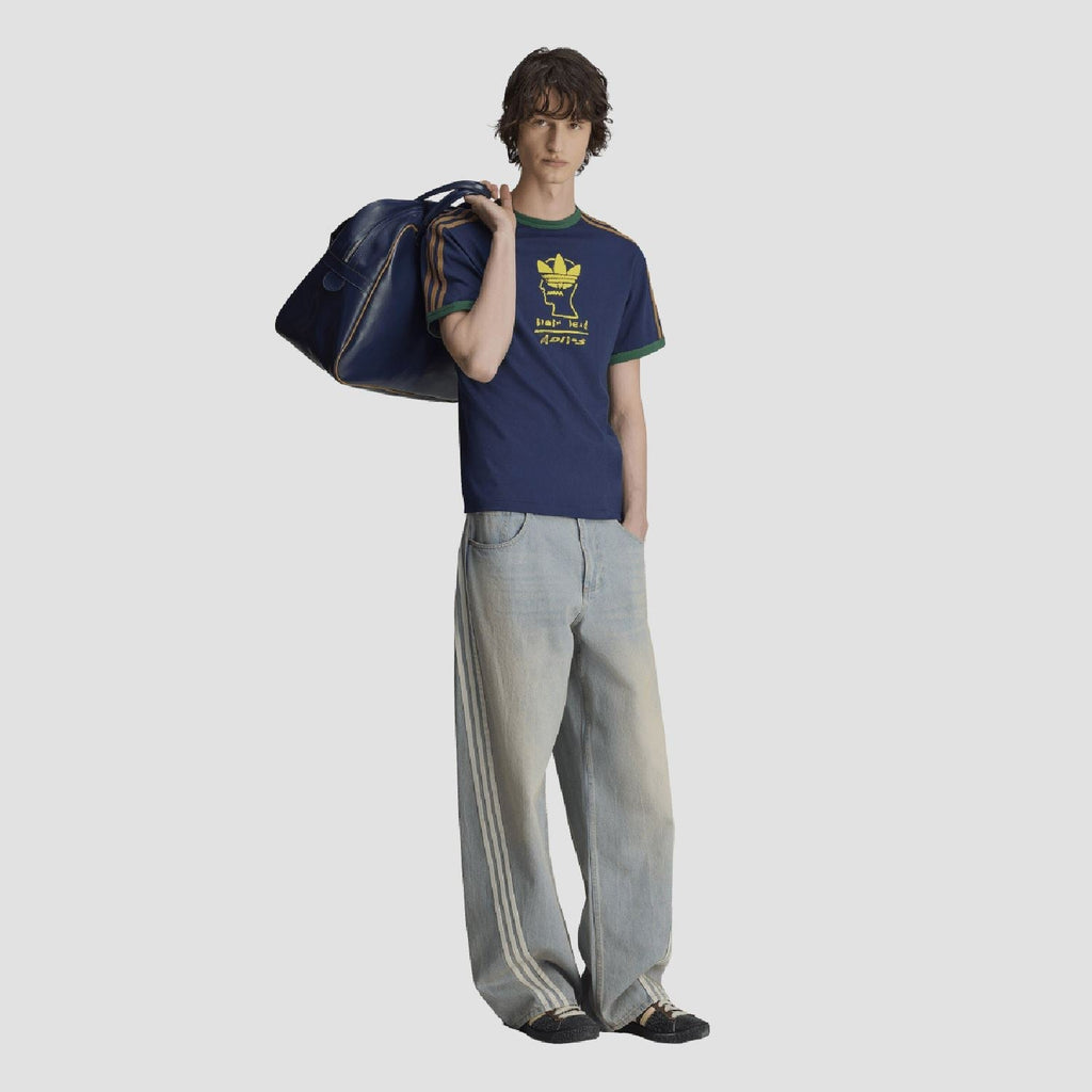 adidas Originals Brain Dead T-Shirt featuring graphic design, casual fit, and classic branding for streetwear style