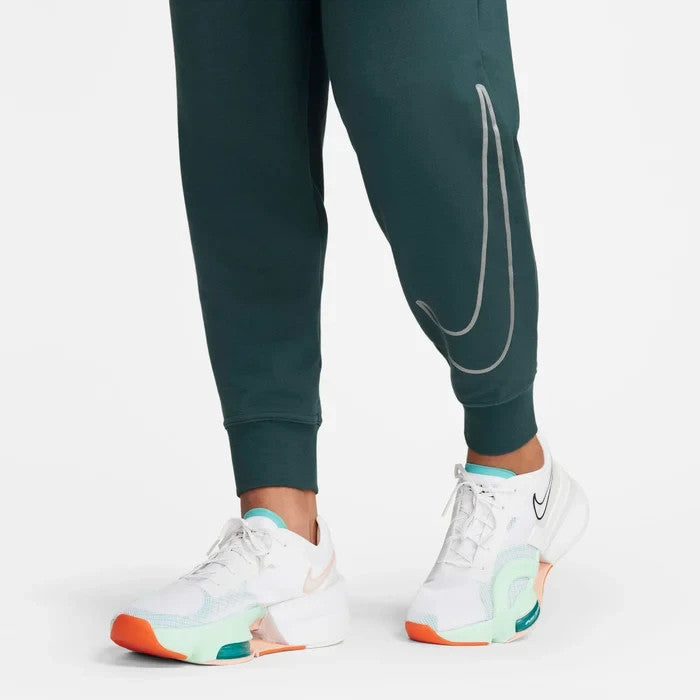 Women's Nike Dri-Fit One Pants Deep Jungle Drawstring Waist Jogger FTS518
