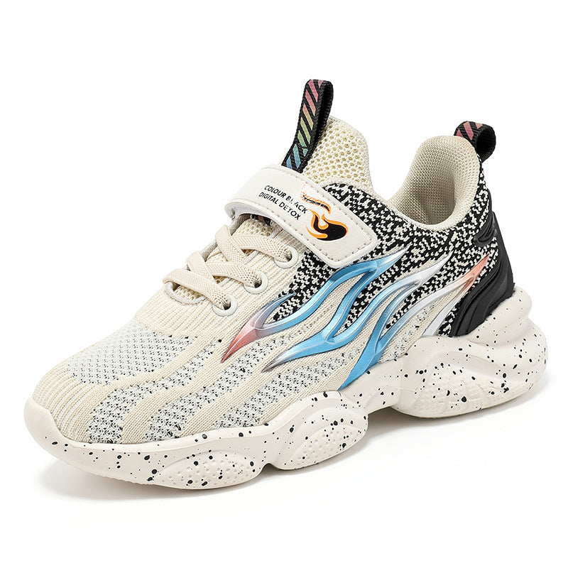 Boys Fashion Mesh Old-School Sneakers