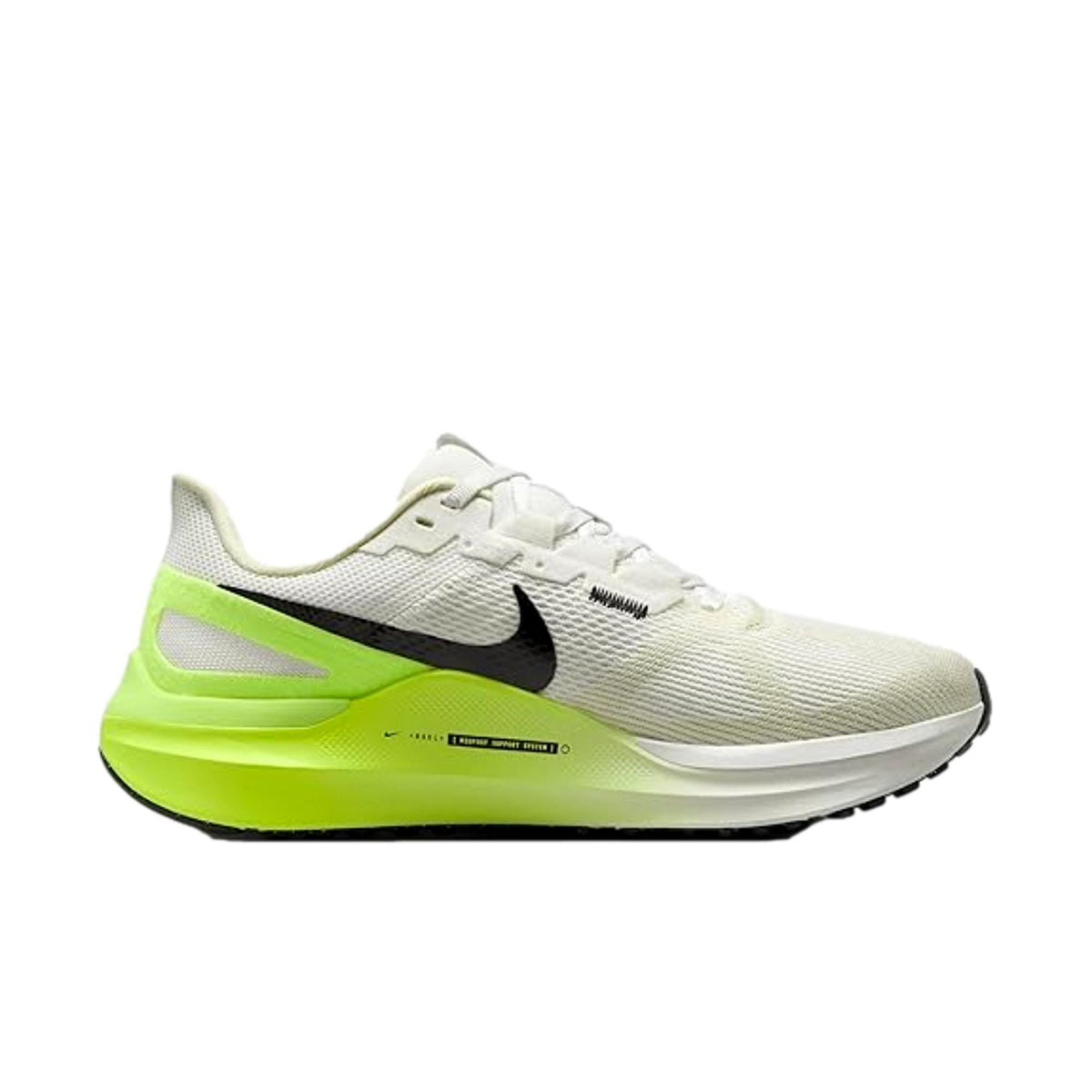 Nike Air Zoom Structure 25 Summit White / Black - Volt  DJ7884-111 Women's