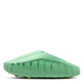 Nike Mind 001 sandals in volt green, molded slide with studded traction sole