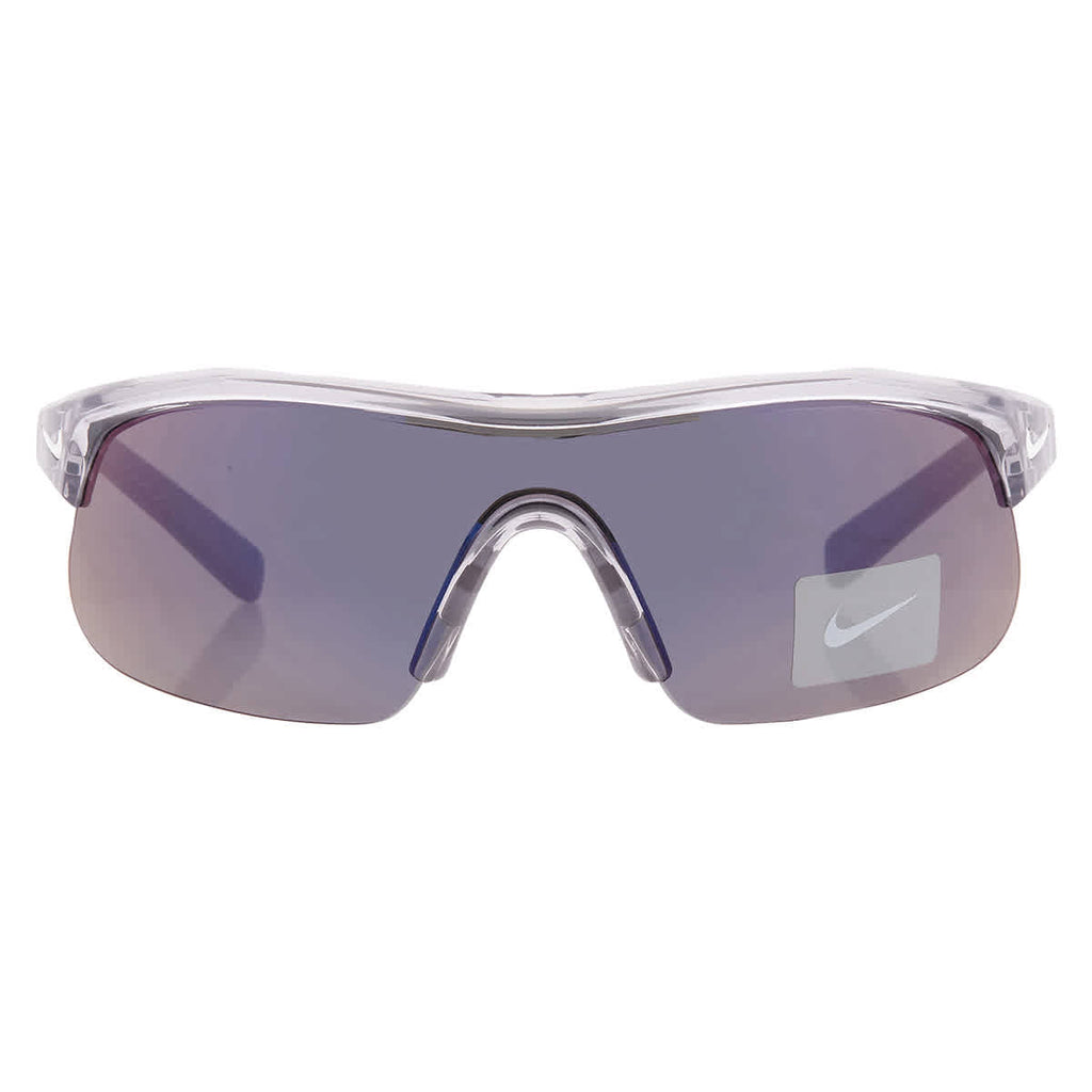 Nike Blue Mirror Shield Men's Sunglasses NIKE SHOW X1 DX6520 065 58