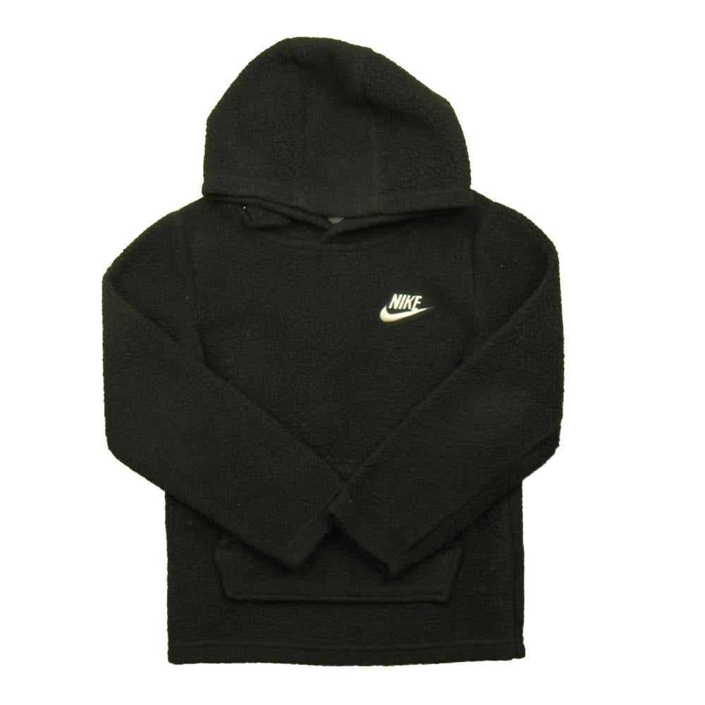 Nike Girls Black | Fleece Hoodie