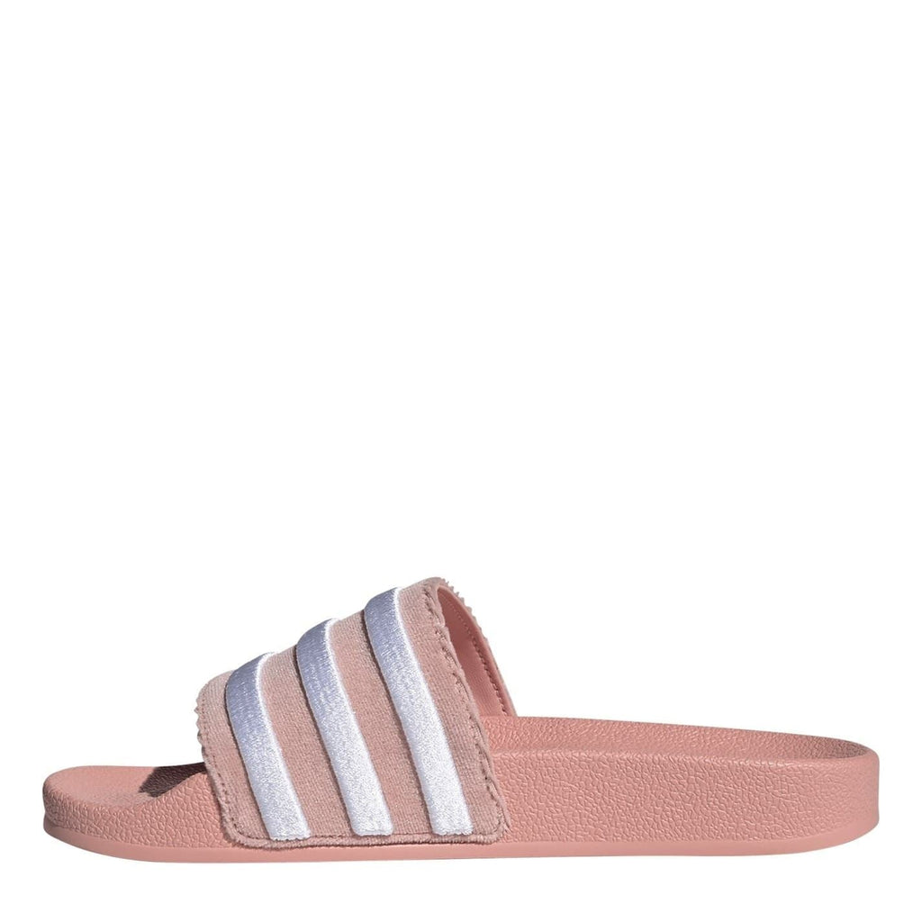 adidas Originals Adilette Slides open-toe sandals featuring a comfortable slip-on design and iconic branding.