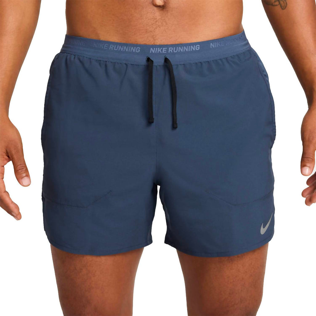 Dri-Fit Stride 5" Shorts In Thunder Blue/black/reflective Silv