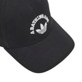 adidas Originals black ball cap with embroidered adidas Trefoil logo