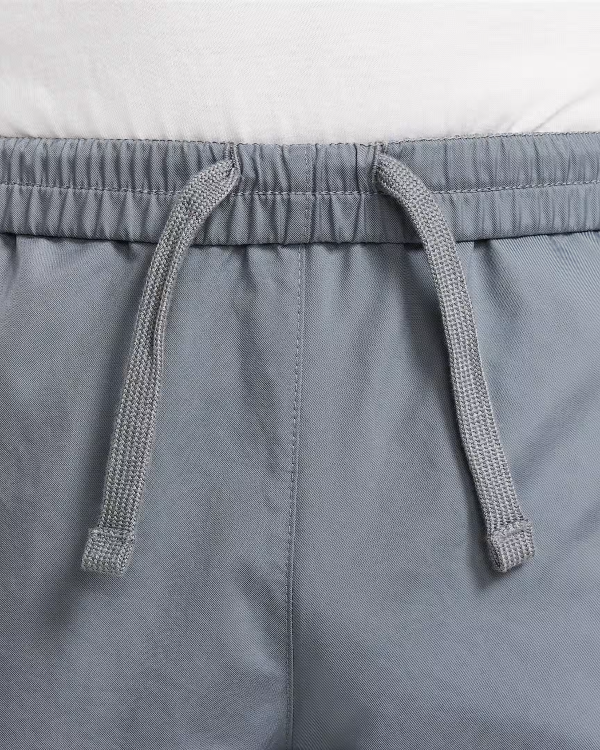 Kids Nike Sportswear Shorts Smoke Gray Woven Drawstring Waist Active NWO190