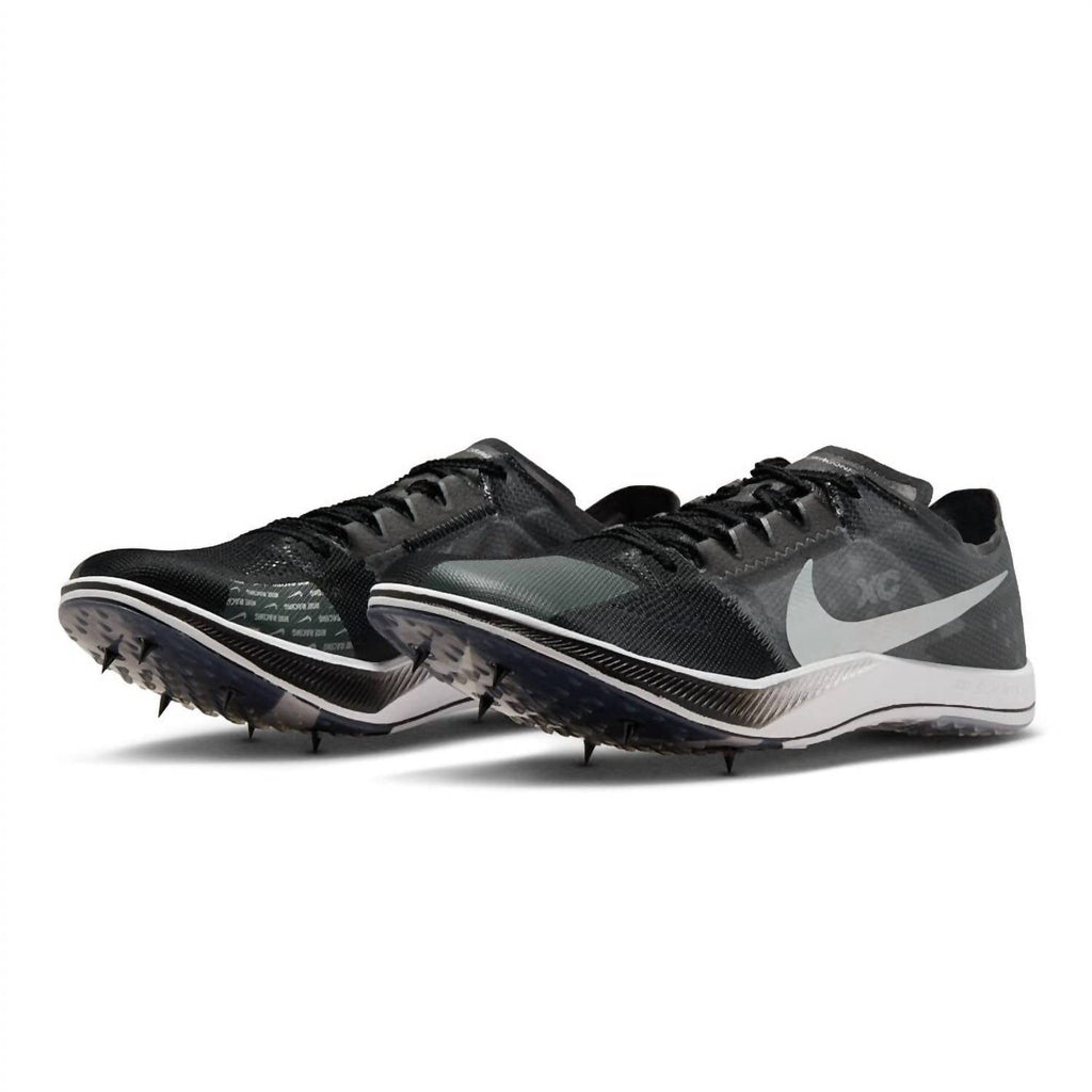 Men's Zoom X Dragonfly Xc Cross Trainer Shoes In Black/metallic Silver