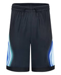 Big Boys Air Heatmap Diamond Mesh Shorts In Black