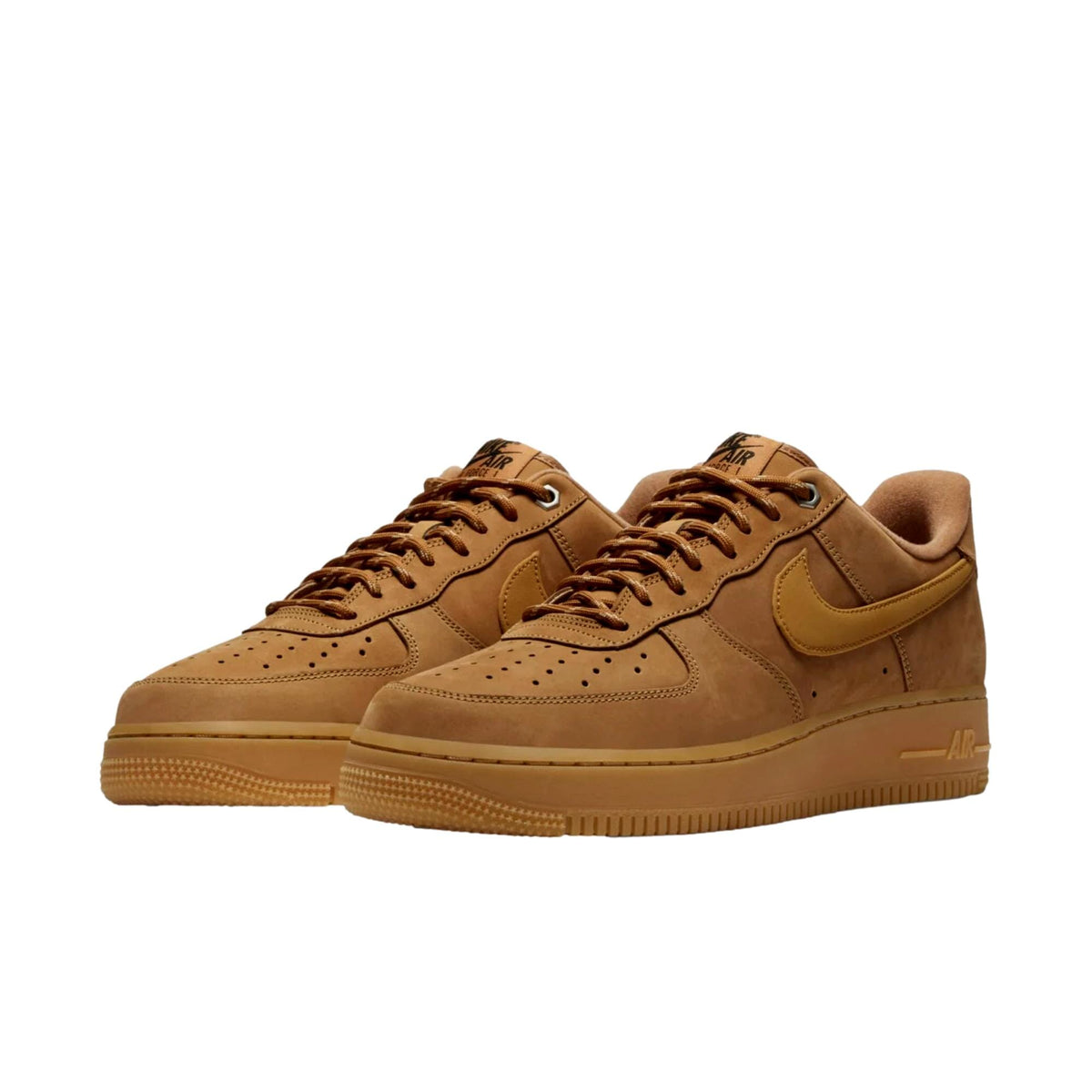 Men's Nike Air Force 1 '07 WB Flax / Wheat - Gum - Light Brown CJ9179-200